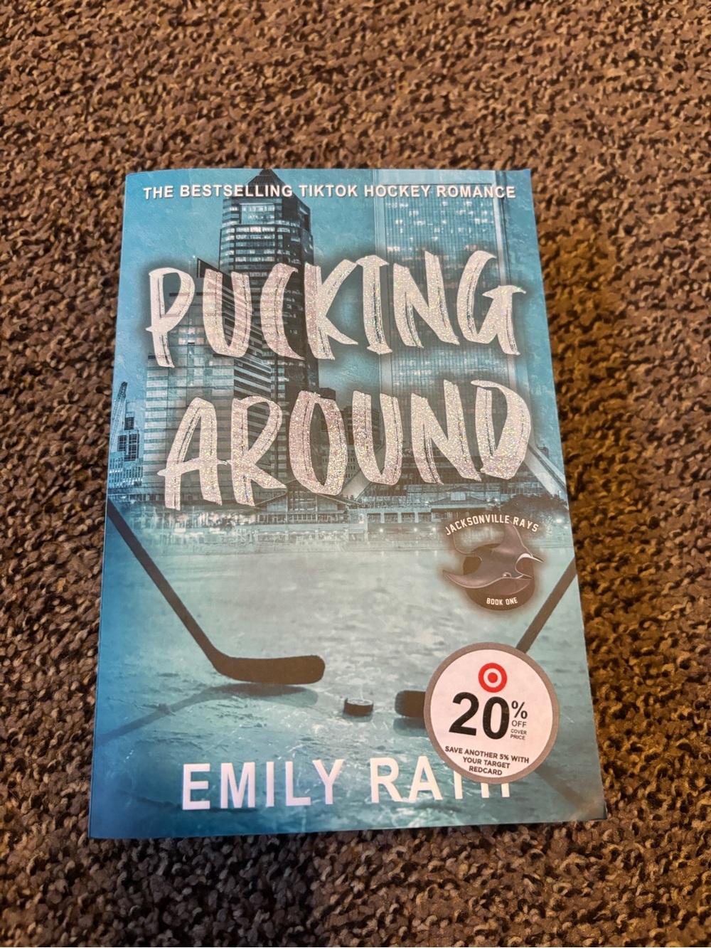 Pucking Around by Emily Rath - Blue Cover